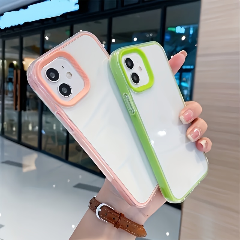Shockproof Protective Phone Case For All Models - Transparent Tpu Cover