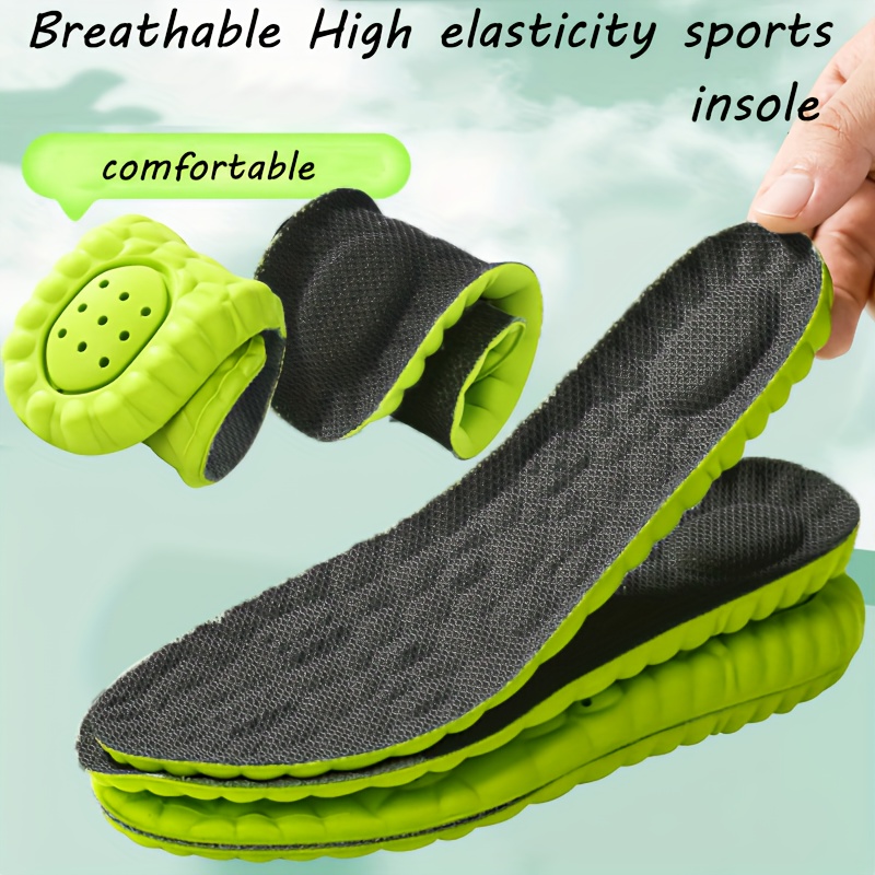 Breathable High Elasticity Sports Insole - Comfortable EVA Material for Running, Basketball, and Daily Wear