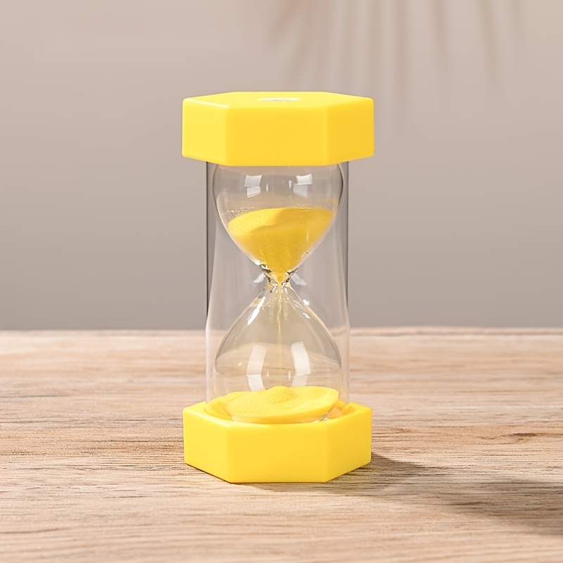 TEMU Minuterie à Sable Anti-chute Bouteille à Sable Quicksand 10/ Minutes Cadeau Créatif Personnalisé Ornement de Détente
