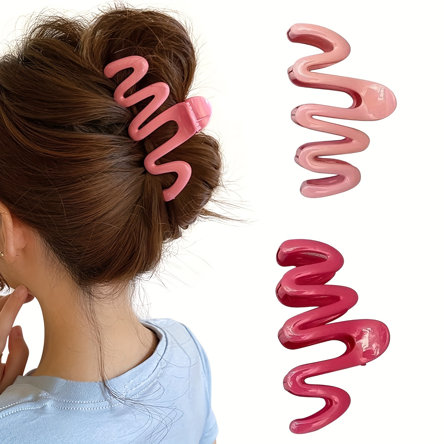 

1pc Hair Claw Clips For Women, Big Hair Claw Clips For Thick Hair, Nonslip Claw Clip Hair Accessories For Women