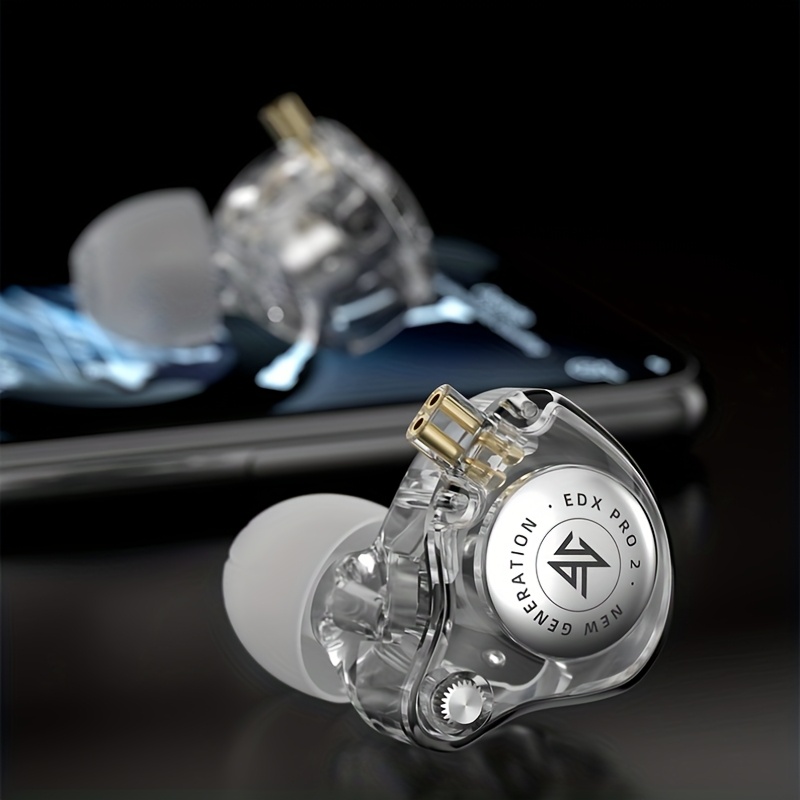 kz edx pro 2 earphone hifi music earbud noise cancelling headset r detachable design 3 5mm type c compatible with smartphones tablets laptops desktop computers tvs ideal for gaming calls Product details 1