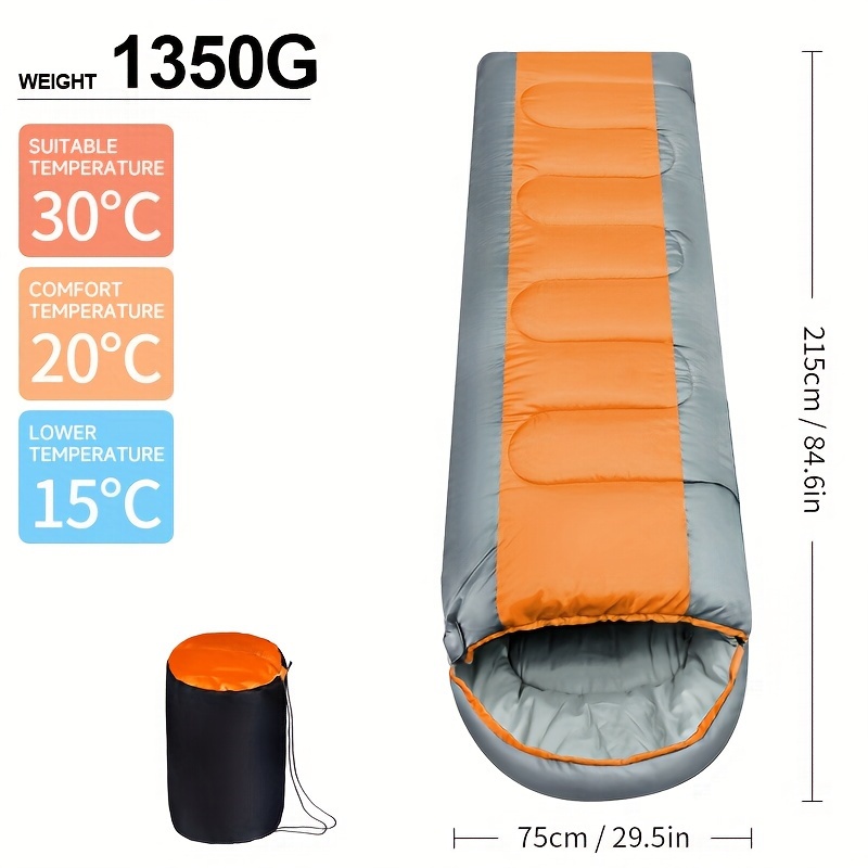 TEMU Sleeping Bags For , Thickened Warm Coldproof Sleeping Bags, For Outdoor Camping, Travel