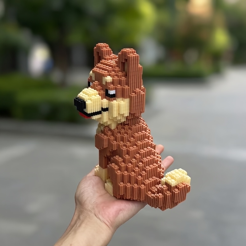 Educational Building Blocks Small Dog, Creative Toy
