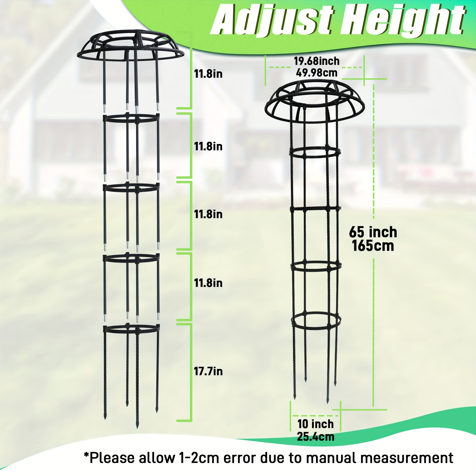 Mushroom Top Climbing Support Frame