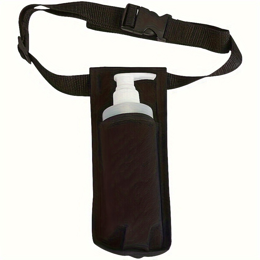 

Massage Oil Lotion Bottle Holster, Massage Lotion Oil Waist Holder Organizer, Professional Massage Therapist Lotion Oil Waistband With Adjustable Belt (pack Only)