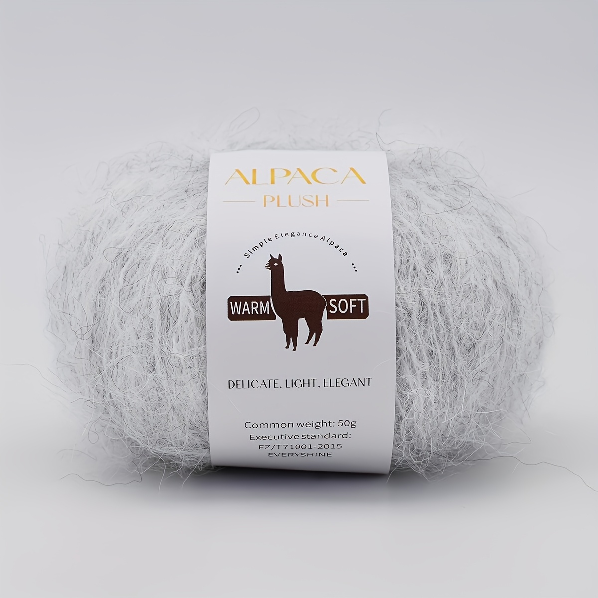 Image of Set Of 10 (500g) Incredibly Soft Alpaca Wool Yarn Perfect For Knitting And Crocheting - Assorted Like Sweaters, Hats, And Scarves - Warm And Cozy Yarn Ideal For Women's Winter Wear, 50g Per ( Color )