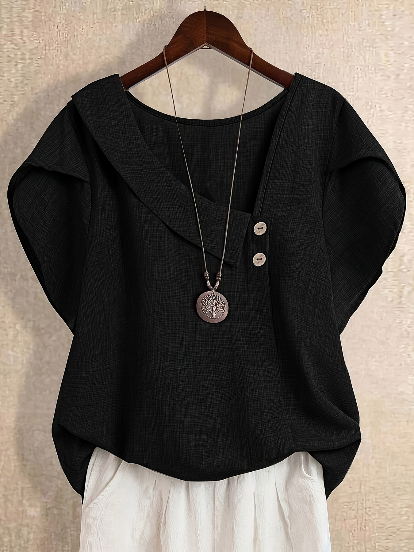 womens solid fashion shirt for summer