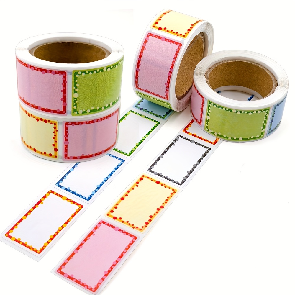 2.5cm. 200pcs/roll Date Universal Label Adhesive Stickers