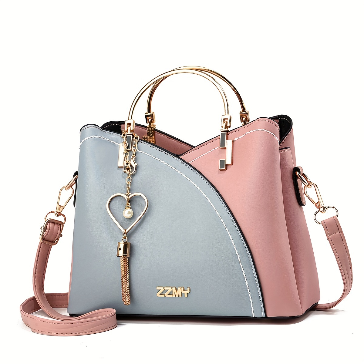 

Sac à Main de la Saint-Valentin à de Couleur, Sac à Épaule pour Femmes en Petit Lot, Sac Bandoulière Polyvalent et Tendance Haut de Gamme