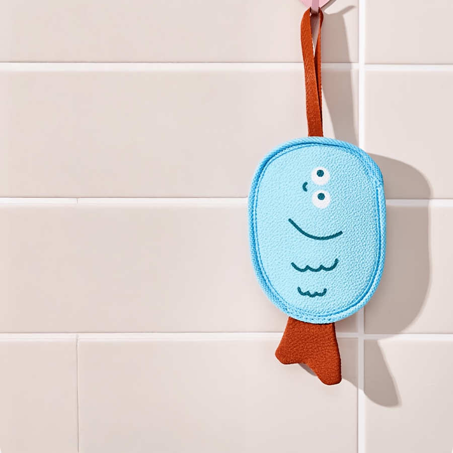 Exfoliating Bath Loofah with Cartoon Pattern for Deep Cleansing