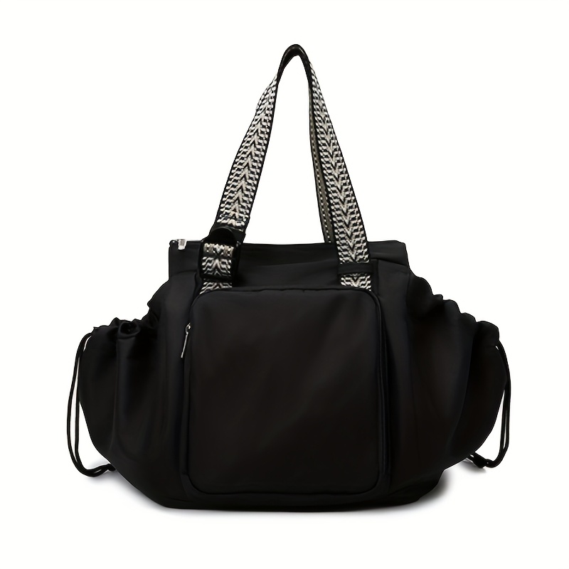 E-shop Tragbare Fitness-Tasche aus Oxford-Gewebe, erweiterbar mit großem Fassungsvermögen, einfacher Damen-Rucksack für Reisen Elternschaft,