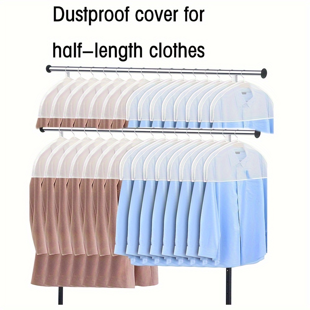 dustproof covers clothes household coat hangers shoulder Temu