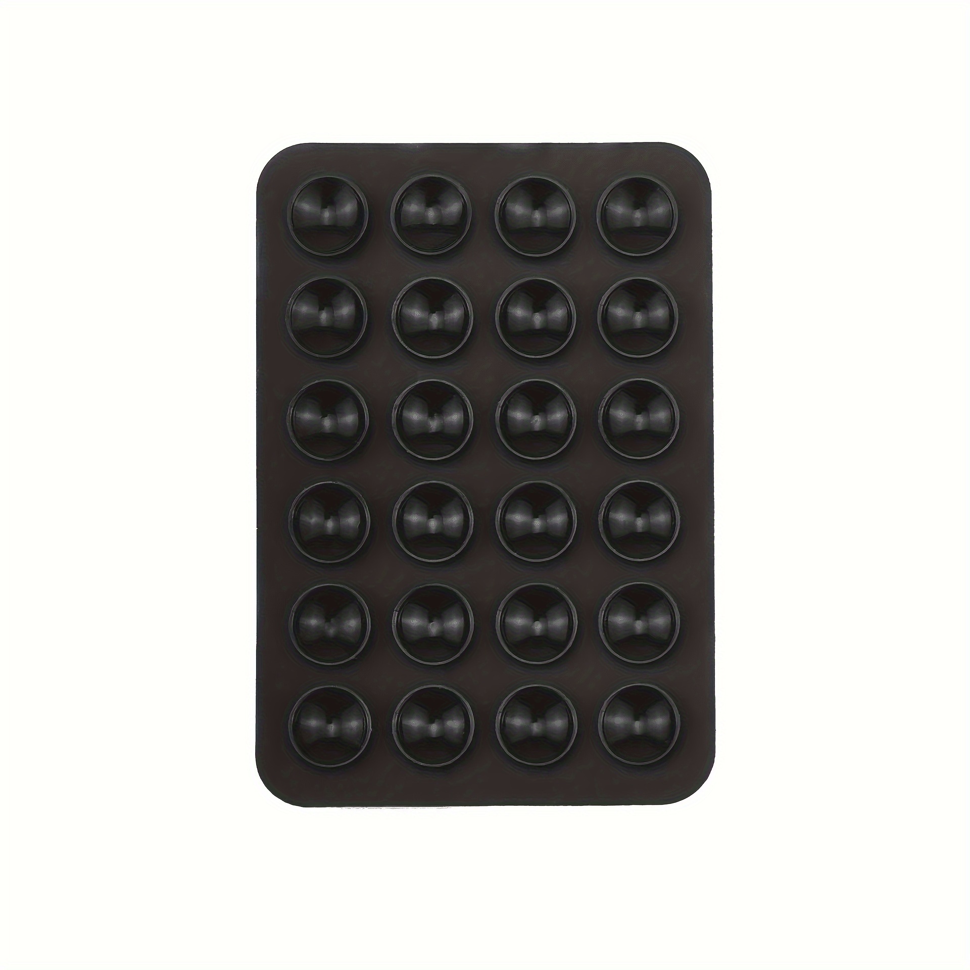 Image of Silicone Self-adhesive Suction Cup Phone Holder, Suitable For Shower Mirrors, Your Hands For Photography, Selfies, And Video Recording