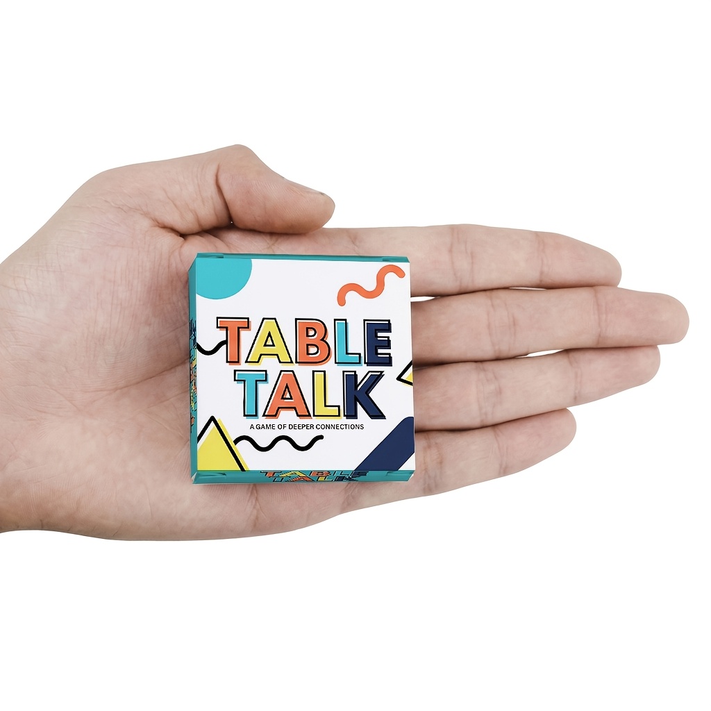 Table Talk Game Cards for Couples and Social Gatherings