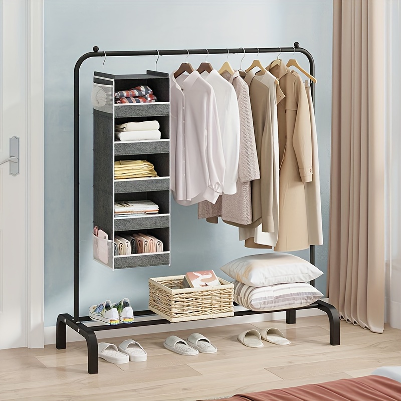 

Metal Freestanding & Suit Stand , Iron Clothes Rack Functions For Bedroom, , And Dormitory Use