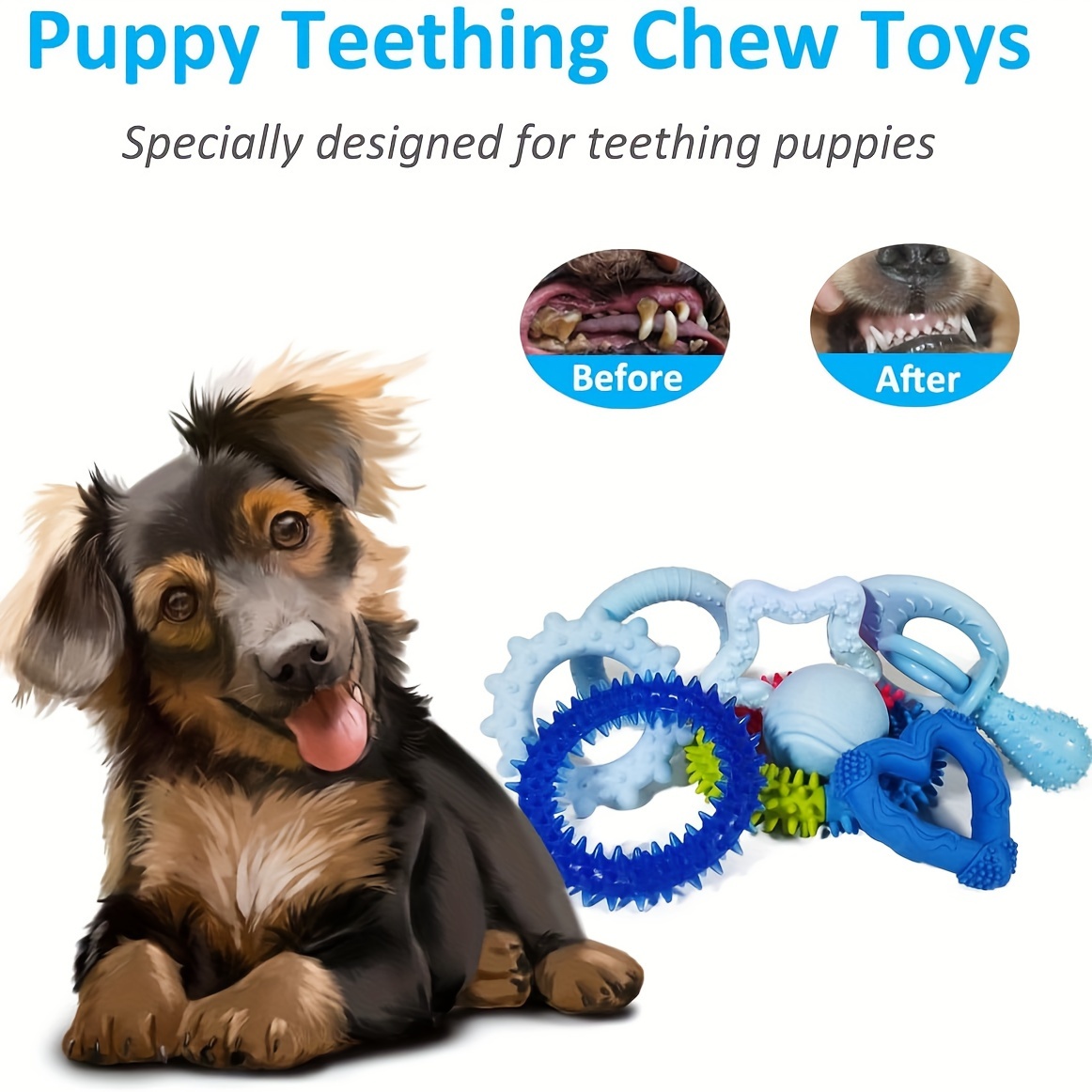 puppy chew toys dog teething toys puppies puppy toys Temu Canada