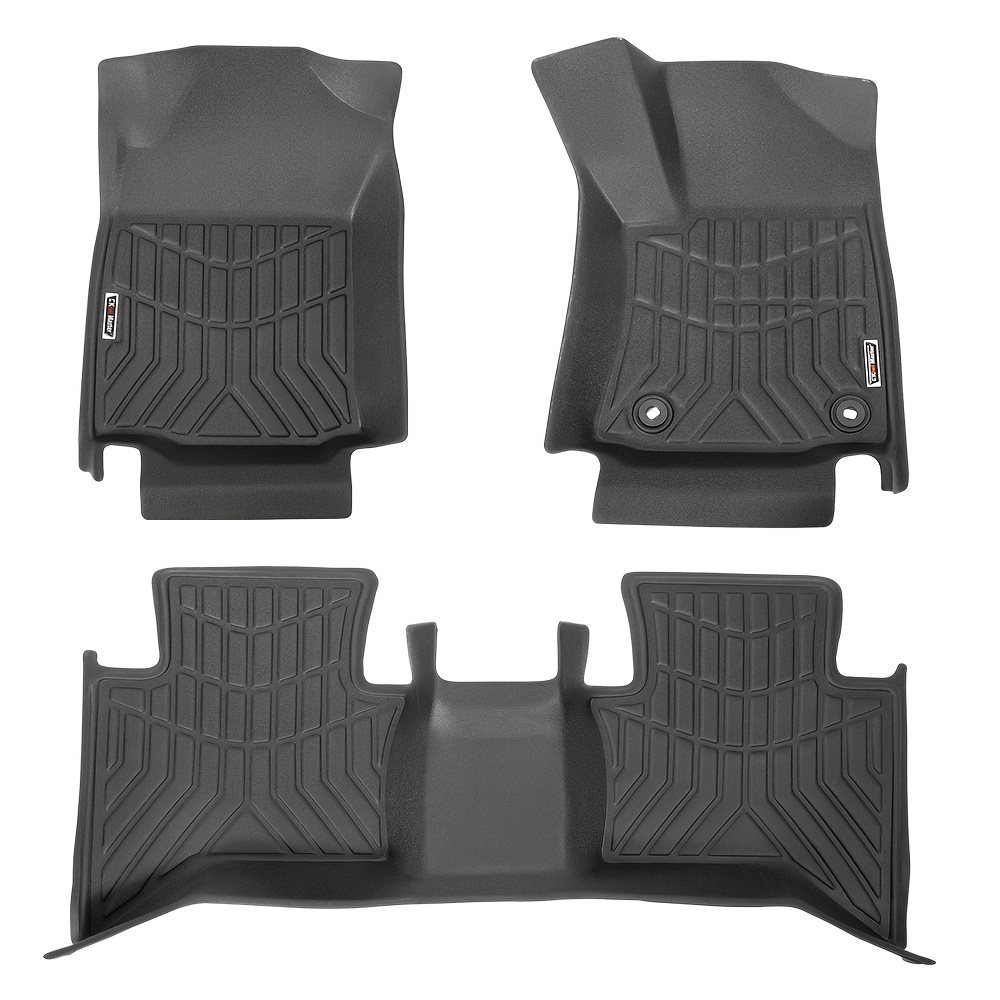 TEMU Kiwi Tpe Car Floor Mats Liner Fit For D23 2015-current