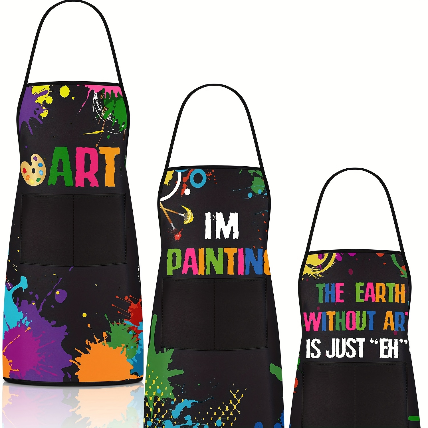 Plie Kids Art Smocks, Children Waterproof Artist Painting