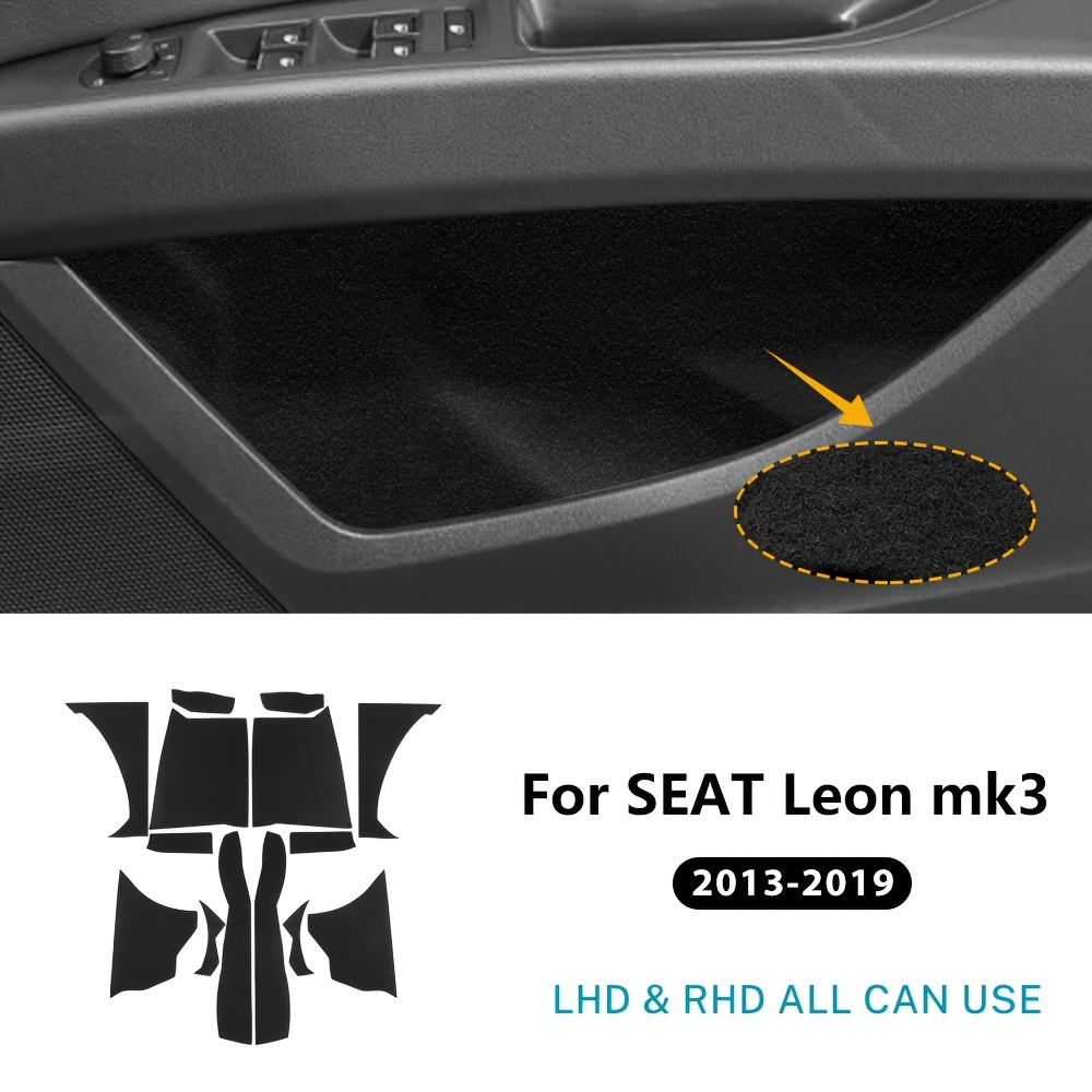 Image of Jupizeus Is Suitable For The Mk3 2013-2019 Model Year Map Bag. The Front And Rear Door Map Bag Stickers Are Made Of Material And Are Compatible With Mk3 Accessories And Car Interior Stickers On Sides