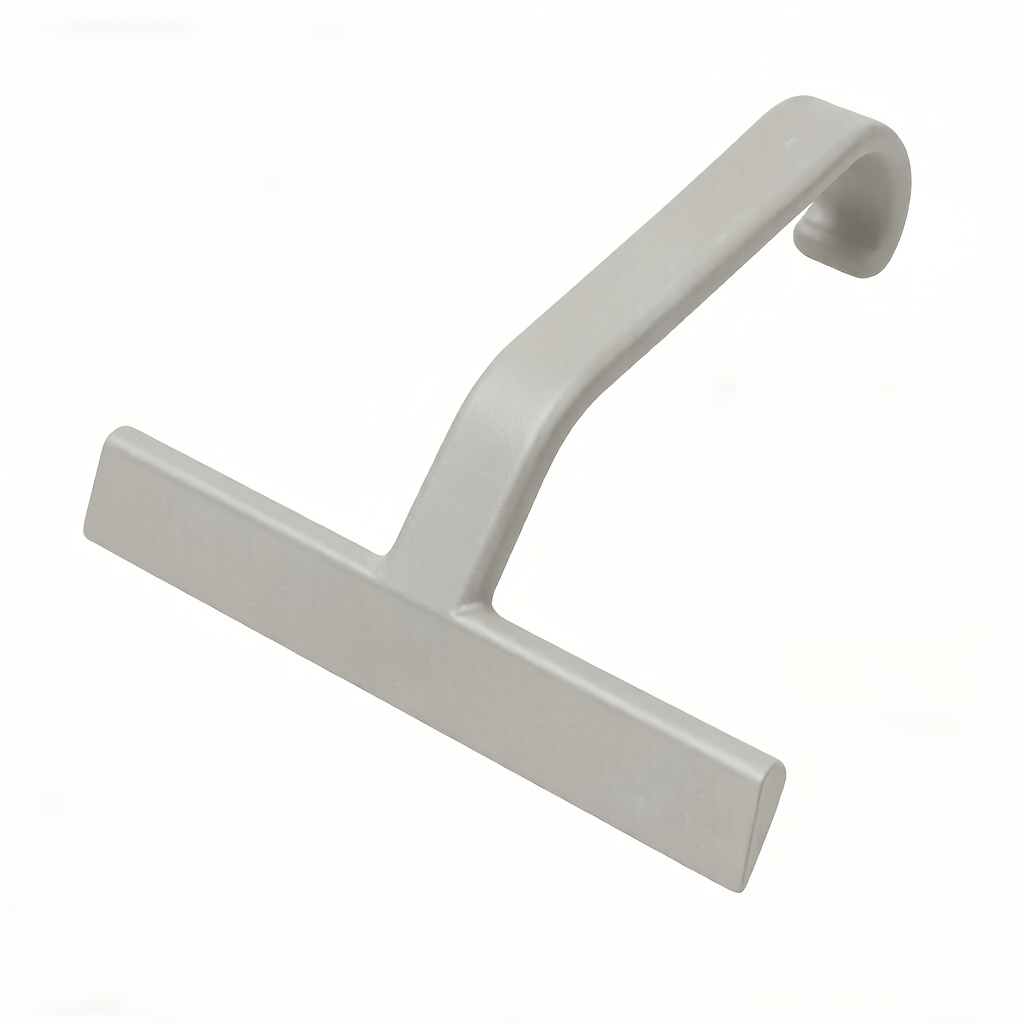 Image of New Arrival Just-hang Shower Screen Squeegee Silicone With Integrated Hook 26cm, Silicone Shower Screen Squeegee With Integrated Hook, Black, White, Gray