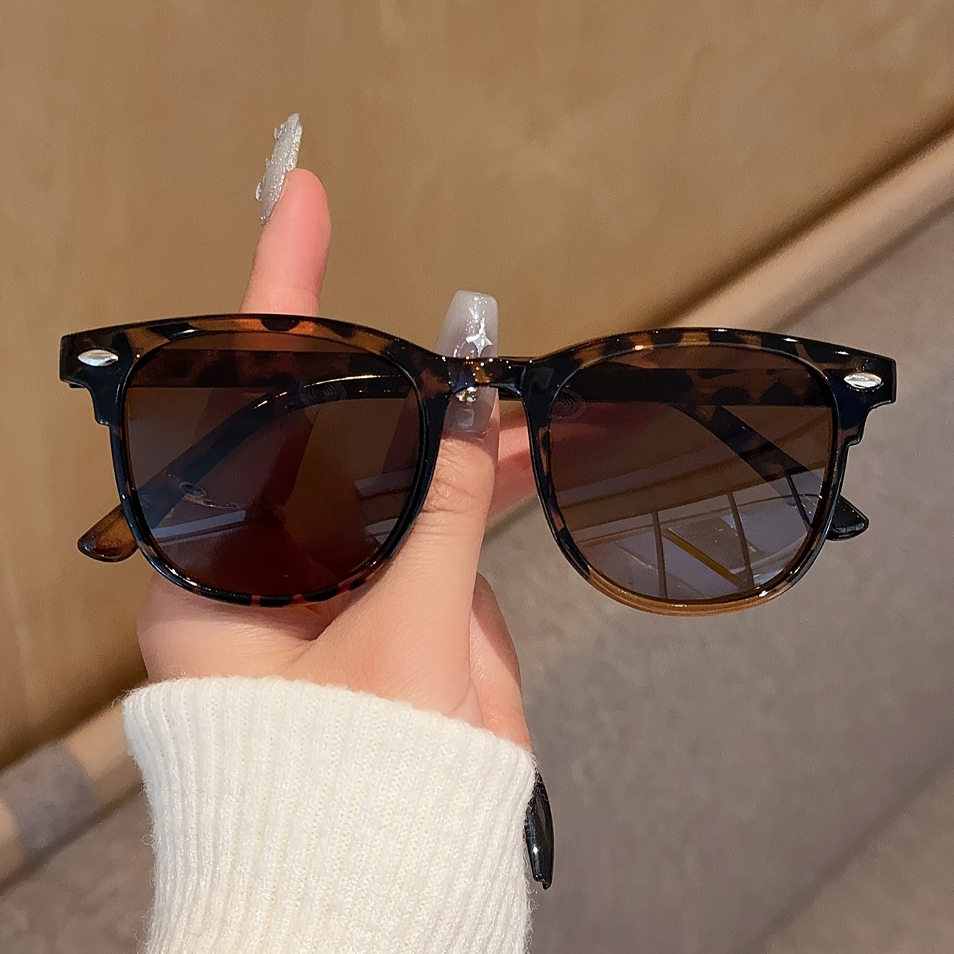 1 stück ovale damenmodebrille für freizeitaktivitäten, hochzeitsoutfits, geschenk für damen
