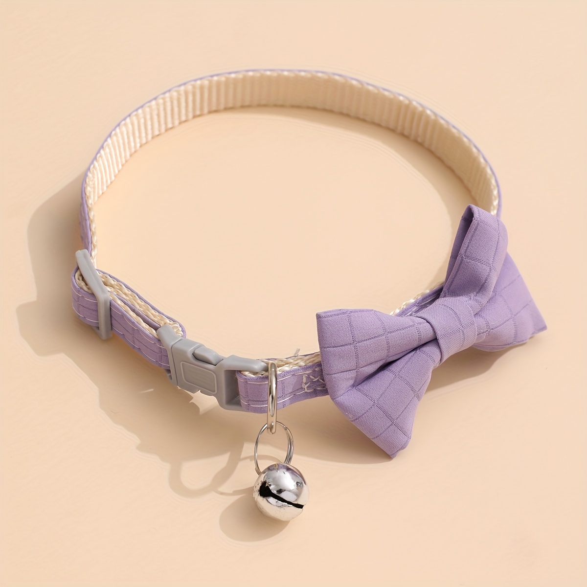 adjustable   bow tie pet collar   nylon   small   Product details 4