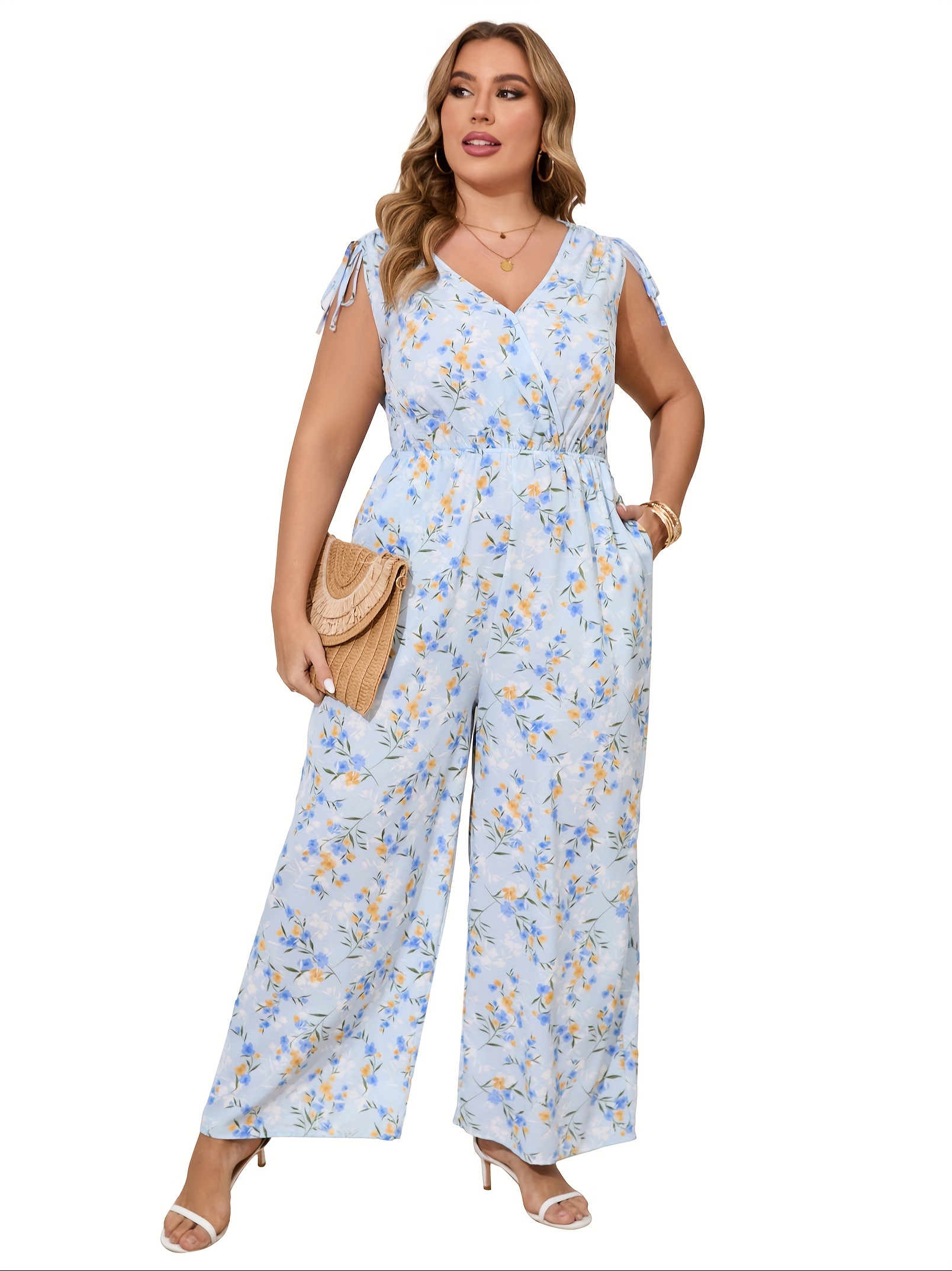 Womens Jumpsuits Overall Jumpsuit Plus Size Plus Size Overalls