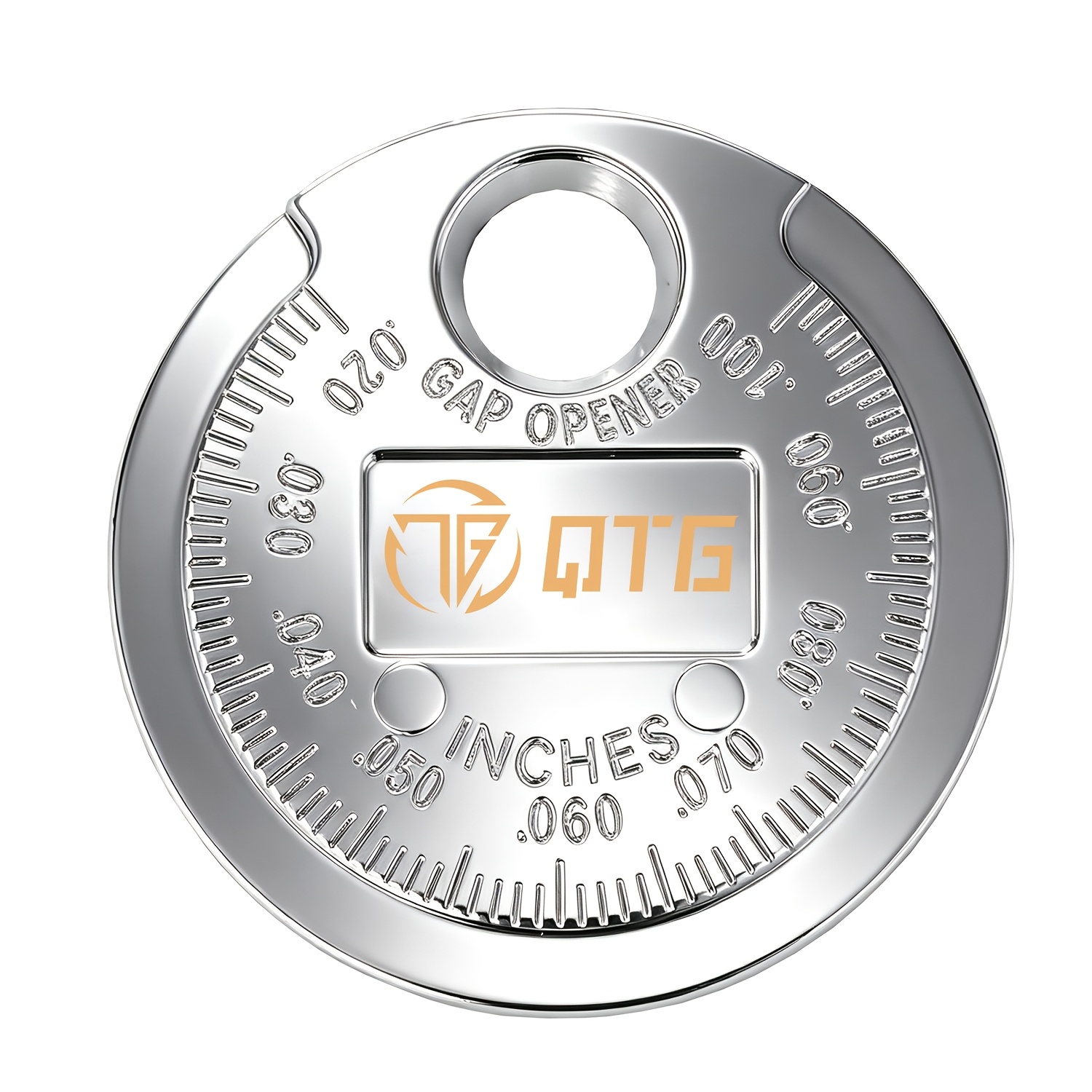 TEMU 1 jauge d'écart de bougie QTG multi-usage, outil de jauge de profondeur de valve automobile, outil universel pour mesurer la largeur et