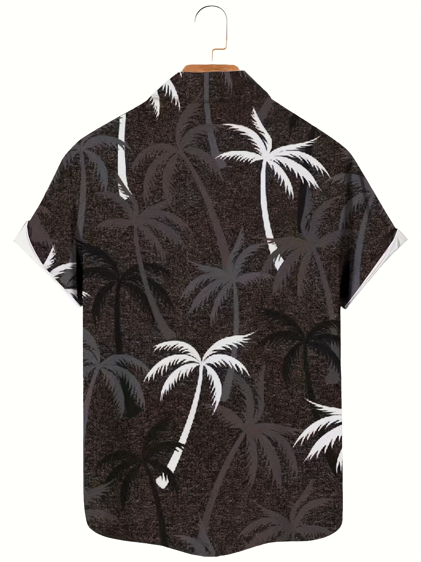 d2420 mens hawaiian shirt gradient tropical print ladder Temu