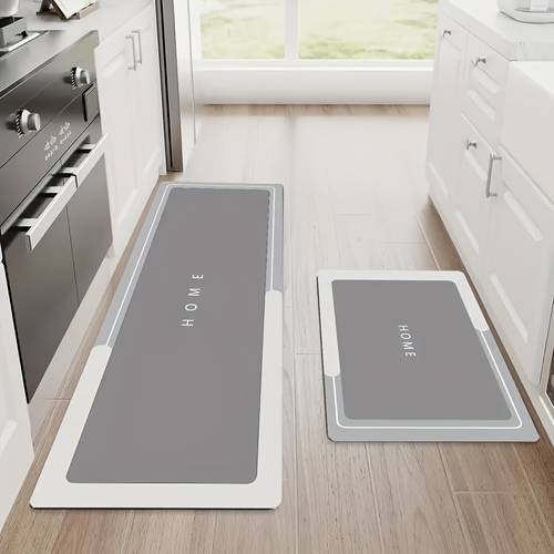 2 premium diatomite kitchen mats mat set water absorbent non slip quick drying large area rugs for bathroom and living room hotel bathroom mats for commercial home use