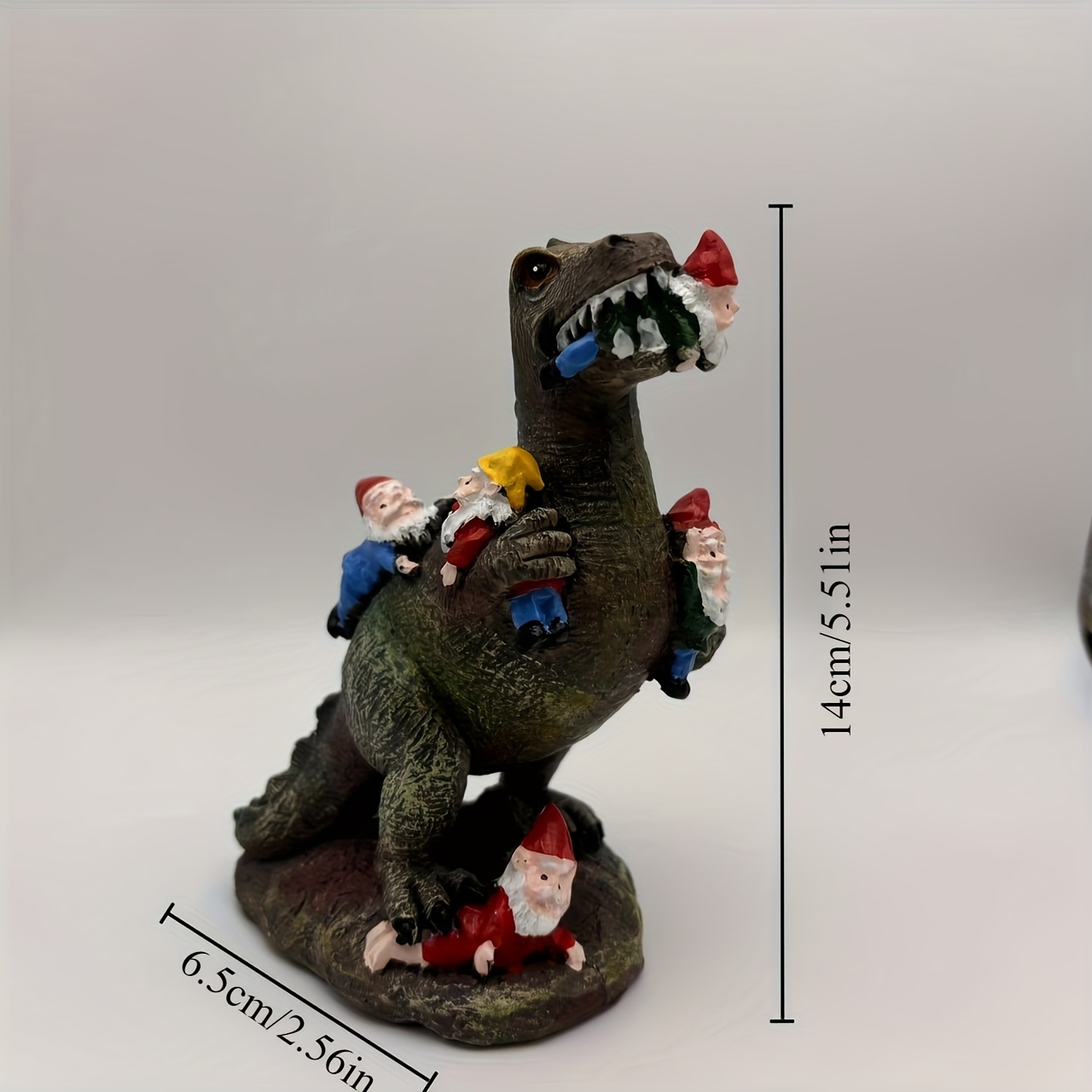 E-shop Resin-Dinosaurier-Statue „Der isst“ – Modische Deko für verschiedene Räume, ideal für Sommer, Herbst, Vatertag und Gedenktage, geeignet für