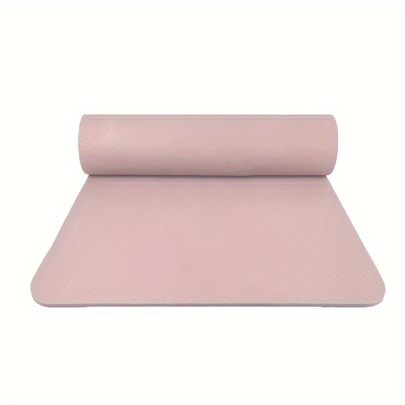 Exercise Tpe Yoga Mat Non slip Pilates Mat Reusable Thick - Temu