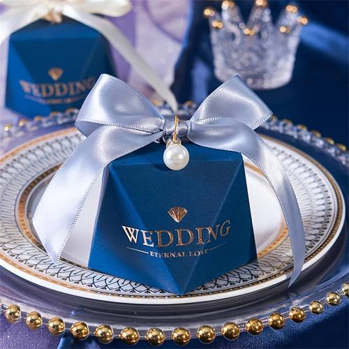 gift for her him 10pcs 20pcs 60pcs small capacity theme paper boxes wedding gift packaging box decoration anniversary celebration party activity sending friends