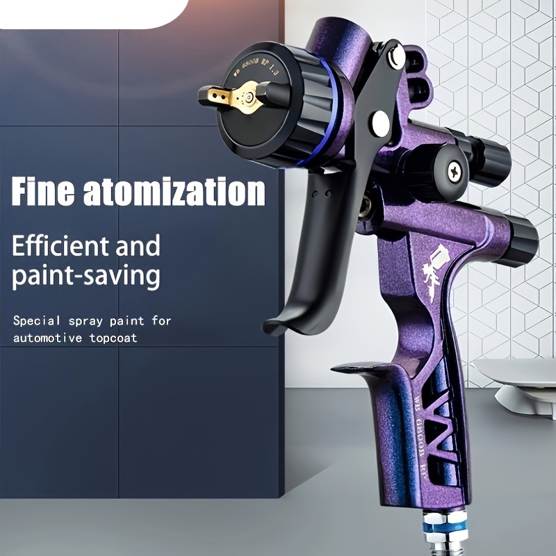 

Hvlp 6800g Spray Gun 1.3mm Car Sprayer Painting Tool Spray Air Paint Gun Airbrush Low Pressure 260l/min (blue)