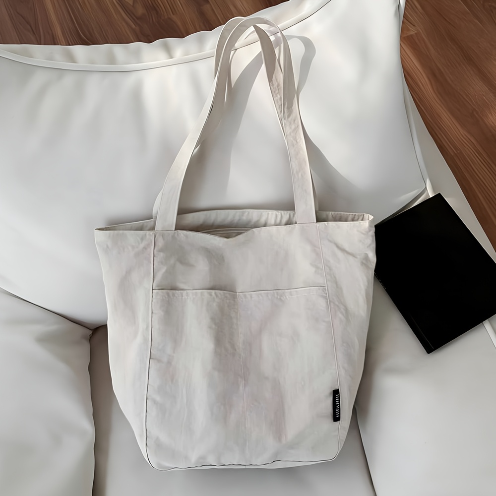 Original Lightweight, Minimalist, Commuting, Single-shoulder, Casual, Versatile, Student Class Polyester Tote Bag