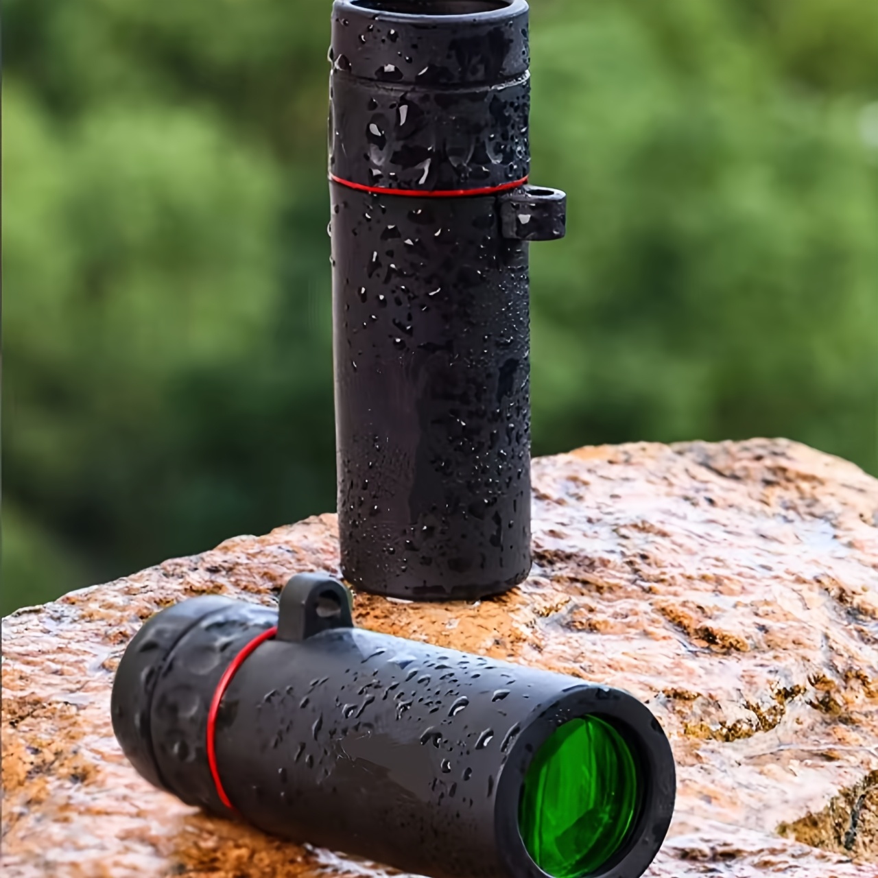 TEMU 2-pack Monocular Telescope: Essential For Outdoor Observation, Bird Watching, And Shows A Handy Small Gift