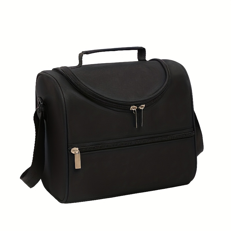 TEMU Lunch Insulated Bag, Lunch Tote, Large-capacity Lunch Box Bag, Hand-held Lunch Bag, Stylish And Minimalist Single-shoulder Insulated Bag,