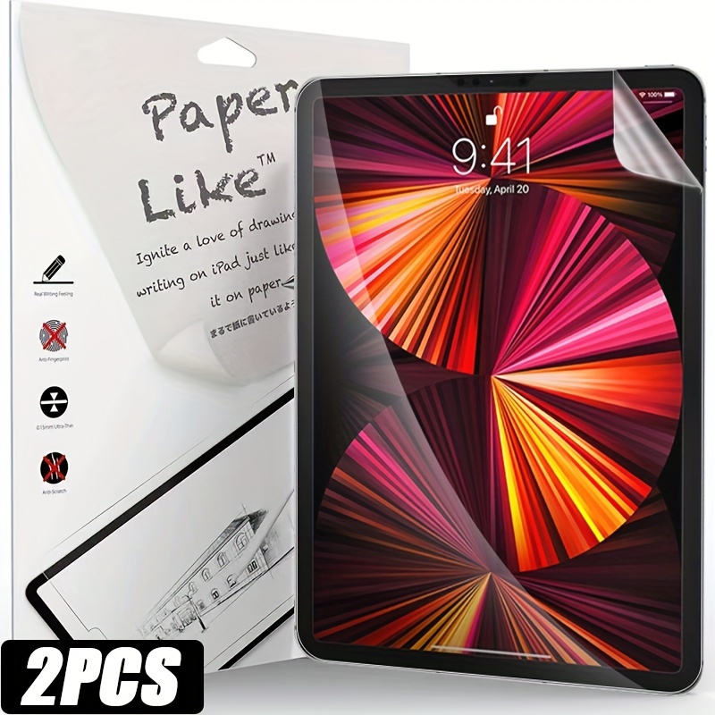 Pour Ipad Pro 10.2 (2021) / (2020) / (2019) Écriture de Peinture en Papier  Protecteur D'écran en Forme de Papier Magnétique PVC Film en Plein Écran