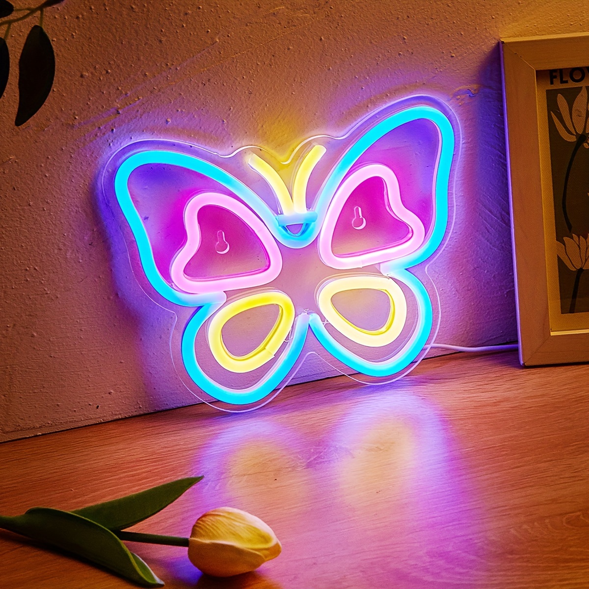 Butterfly led clearance sign