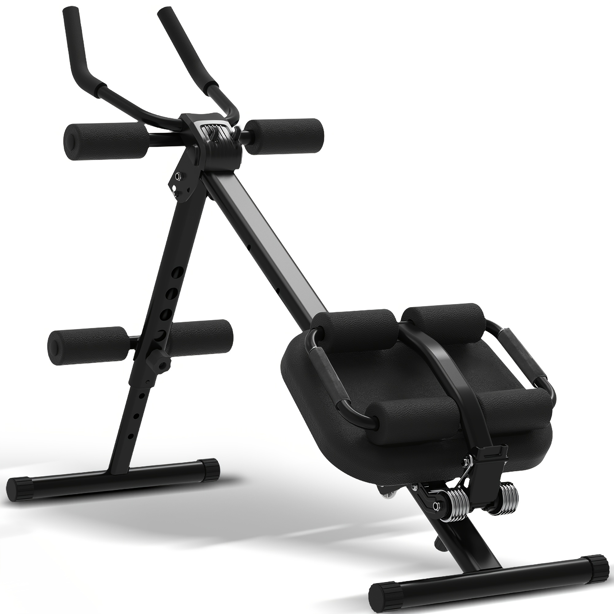 Image of Home Abdominal Trainer: Foldable Abdominal Trainer, Fitness Abdominal Training Machine, Unisex Home Fitness Equipment