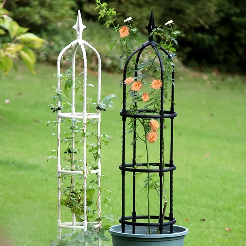 

[1pc Garden Trellis] Garden Trellis - 1pc, Support Cage For Climbing Vines And Flowers