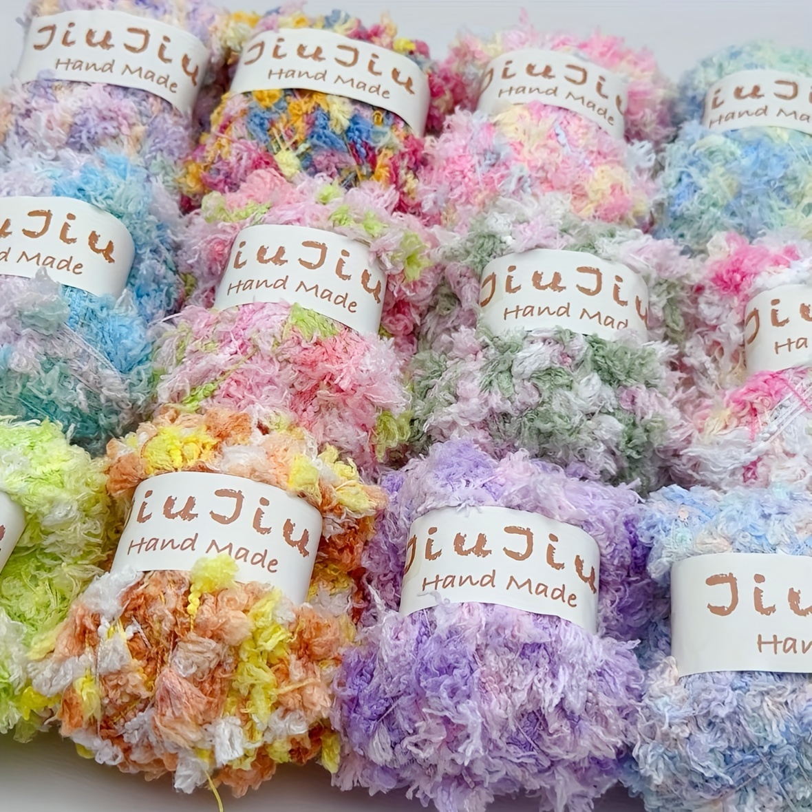 

50g, Multicolored (60% , 40% Polyester), Novelty Crochet & Knitting For Diy , Scarves, - Mixed