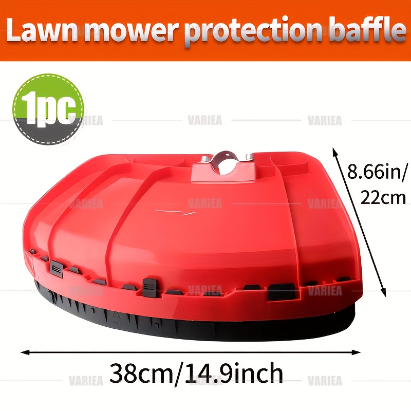 Variea-universal Brush Cutter Shield High Quality Mower Protection Baffle Petrol Brush Cutter Grass Accessories Mower Tools