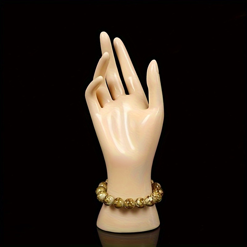 TEMU Artistic, Crafts, And Sewing Supplies > Painting Supplies > Art Supplies > Art Human Pvc Simulation Hand Model Display Rack Female Human Hand,