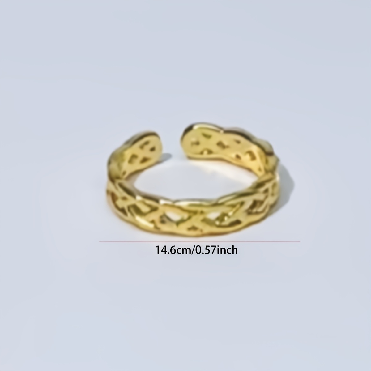 Women's S925 Silver Celtic Knot Open Toe Ring, Best Friend Gift