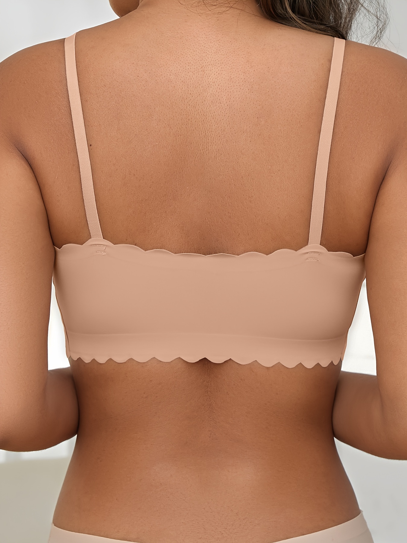 Plus size, seamless, no underwire, comfortable fit, high elasticity