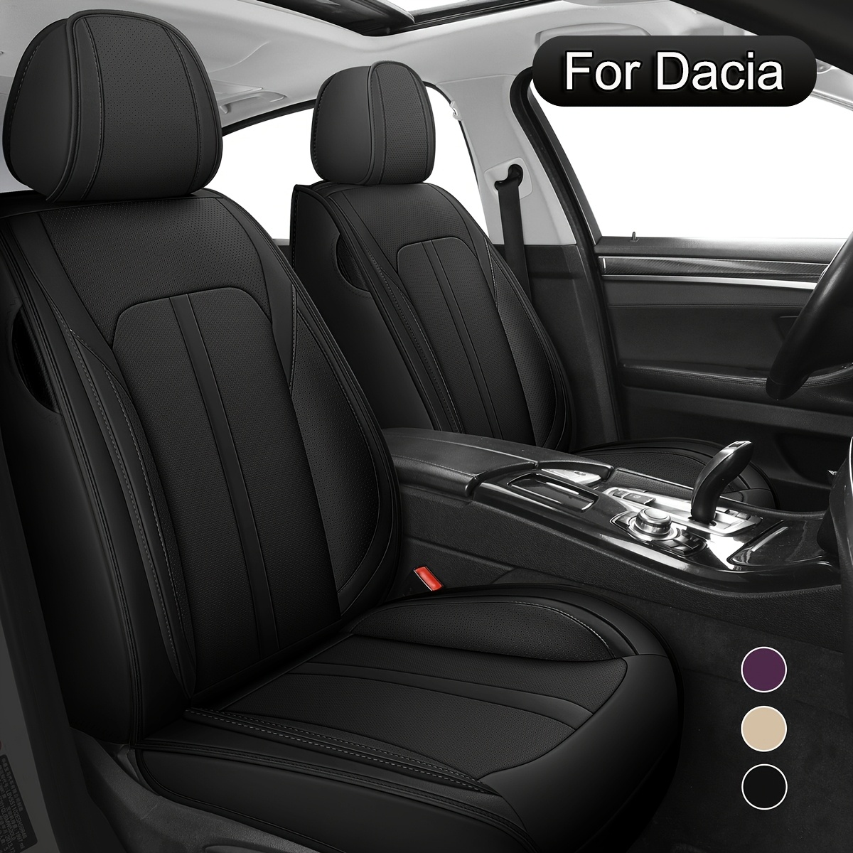 Car Seat Covers Full Set 5 Seat, Fit For , Duster, , Jogger, Waterproof Automotive Seat Covers For Cars, Universal Car Seat Covers Front Seats And Back, Adjustable Car Seat Protector