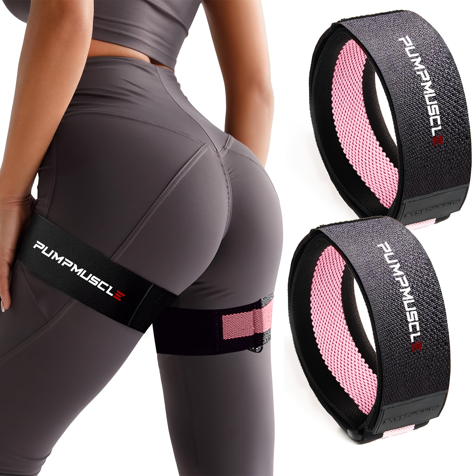 2pcs Adjustable BFR Bands for Muscle Growth & Strength
