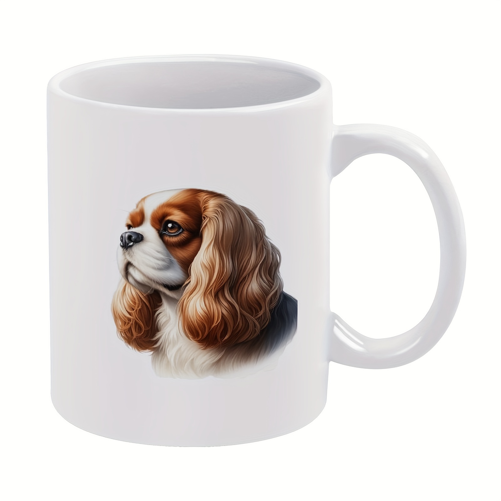

1pc 11oz Mug, Coffee Mug, Cavalier King Charles Spaniel, Gift For Friends, Sisters, Coffee Drinker, Owner, Ceramic Cup, Christmas Gift