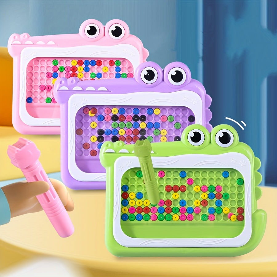 Magnetic Drawing Board with Colorful Puzzle